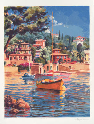 Riviera I (2002) art print by Hazel Soan
