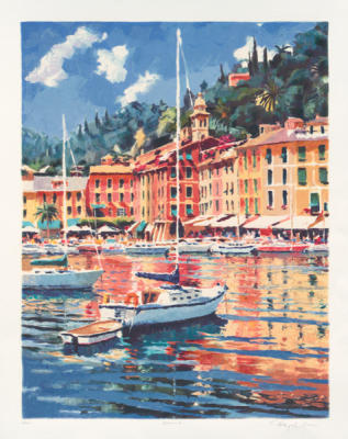 Riviera II (2002) art print by Hazel Soan