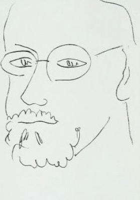 Autoportrait de trois art print by Henri Matisse