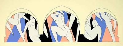 La Danse, 1935-1936 art print by Henri Matisse
