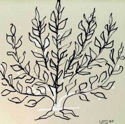 Le Buisson (1951) art print by Henri Matisse