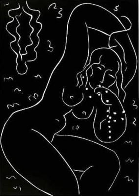 Nu au Bracelet art print by Henri Matisse
