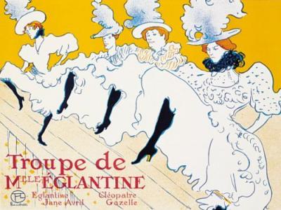 Eglantine art print by Henri de Toulouse-Lautrec