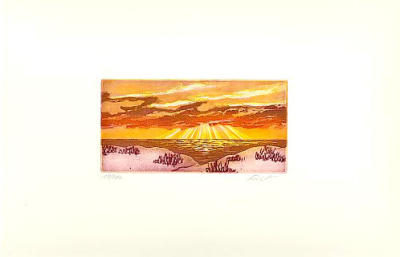 Sonnenaufgang (2001) art print by Henryk Fiset