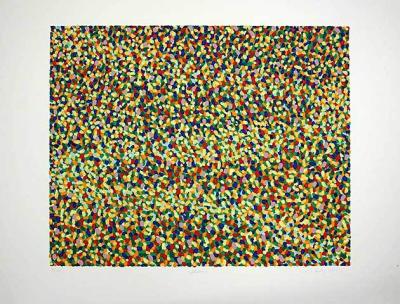 Slalom art print by Hermann-Josef Kuhna
