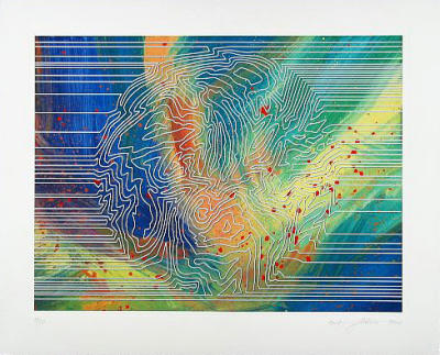 Sonnenlinien art print by Horst Glaesker