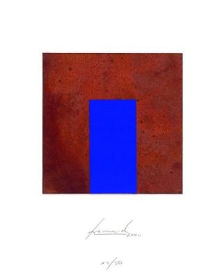 Tor Rost-Blau, Collage art print by J�rgen Freund