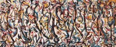 Mural, 1943 art print by Jackson Pollock