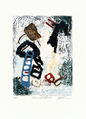 Auf der Himmelsleiter art print by Jan Tormi