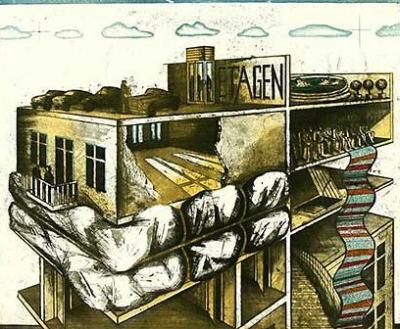 Etagen art print by Joachim Palm