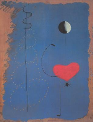 Danseuse II art print by Joan Miro