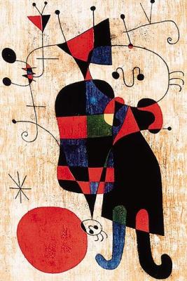 Leute und Hund art print by Joan Miro
