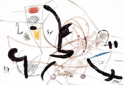 Maravillas Acro 11 steinsig. art print by Joan Miro