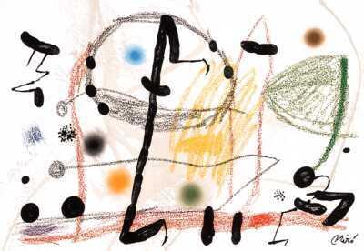 Maravillas Acro 13 steinsig. art print by Joan Miro