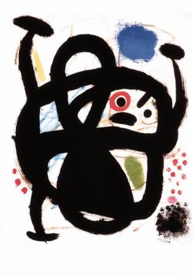 Woman (1969) art print by Joan Miro
