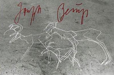 Fussbodenzeichnung Herzogstrasse 79 art print by Joseph Beuys