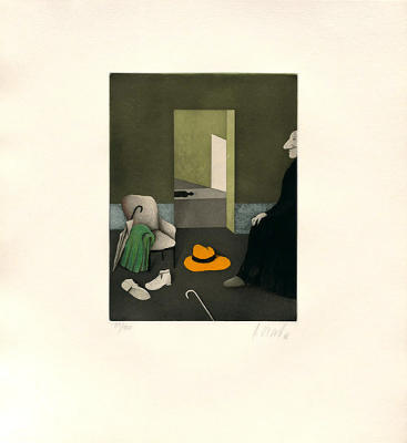 Begegnung art print by Karl Korab