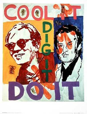 Ohne Titel (Heavy Burschi) art print by Kippenberger