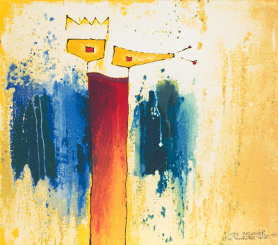 Prinzenpaar (2000) art print by Klaus Brandner