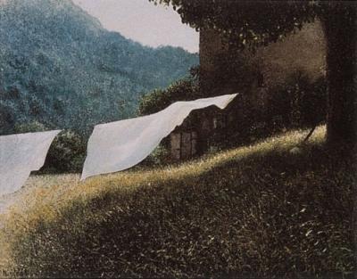 W�scheleine art print by Lutz M�nzfeld