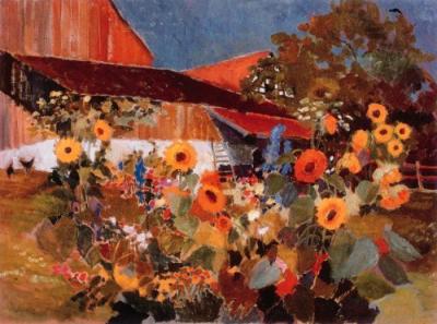 Wildgarten art print by Margit Jungi