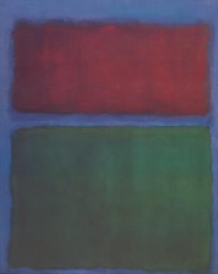 Earth and Green art print by Mark Rothko