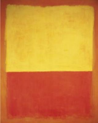 No. 12 (Red and Yellow) art print by Mark Rothko