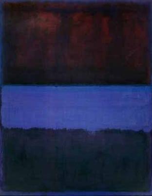 No. 61 (Rust and Blue), 1953 art print by Mark Rothko