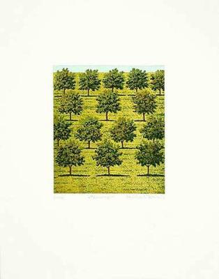 Plantage art print by Michael Rausch