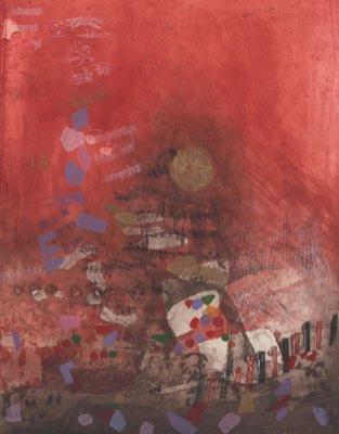 Venise (handsigned etching) art print by Nissan Engel