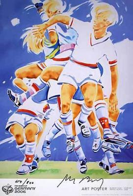 Perfect Match 2004 art print by Norbert Bisky