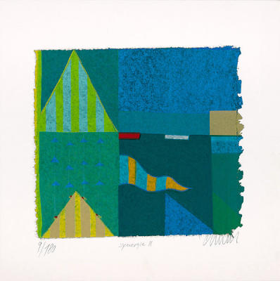 Synergie II (2001) art print by Norbert Cames