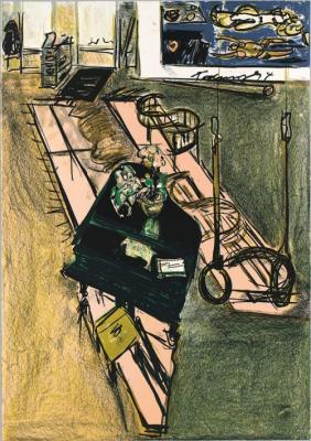 Atelier art print by Norbert Tadeusz