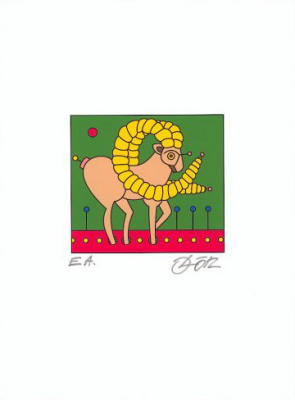 Widder art print by Oliver L�tz