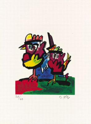 Hahn art print by Otmar Alt