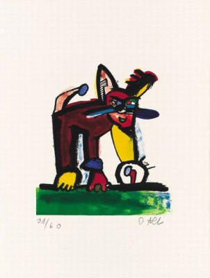 Wildkatze art print by Otmar Alt
