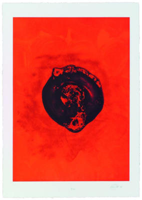 Tr�ne art print by Otto Piene
