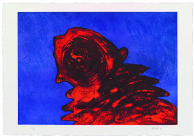 Zyklop Rot art print by Otto Piene