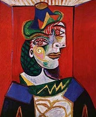Bust of a Woman art print by Pablo Picasso