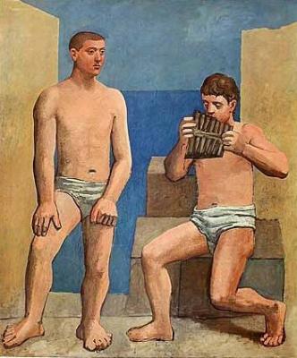 Die Panfl�te, 1923 art print by Pablo Picasso