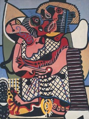 Die Umarmung (Le Baiser) art print by Pablo Picasso