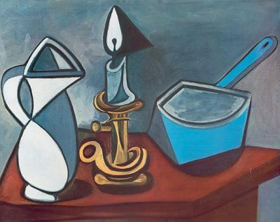 Enamel saucepan art print by Pablo Picasso