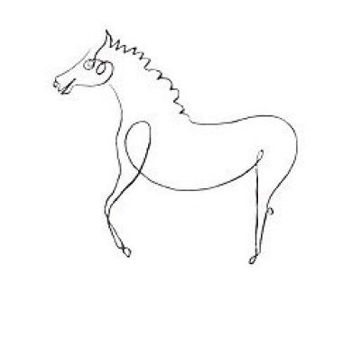 The Horse art print by Pablo Picasso