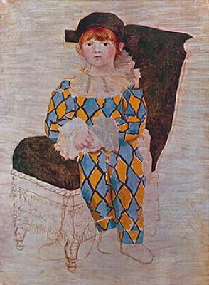 The artist's son art print by Pablo Picasso