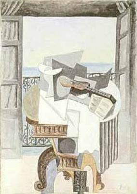 Tisch vor offenem Fenster, 1939 art print by Pablo Picasso
