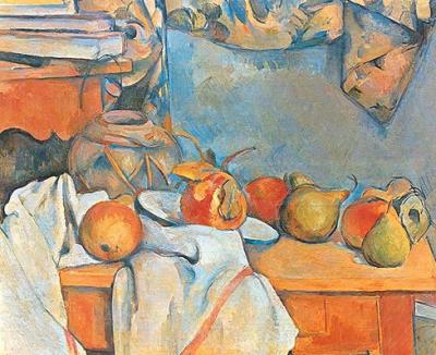 Fruechte art print by Paul Cezanne