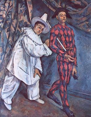Pierrot and Harlequin, 1888
