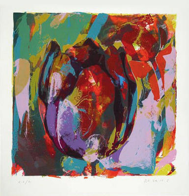 Tulip Friesland (2002) art print by Paul De Vries
