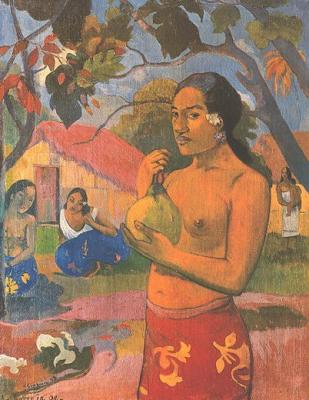 Wohin gehst Du (1893) art print by Paul Gauguin