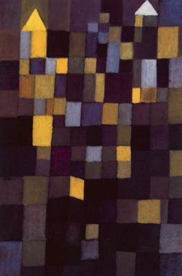 Architektur art print by Paul Klee